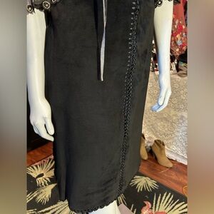 #164 Vintage Danier  leather skirt